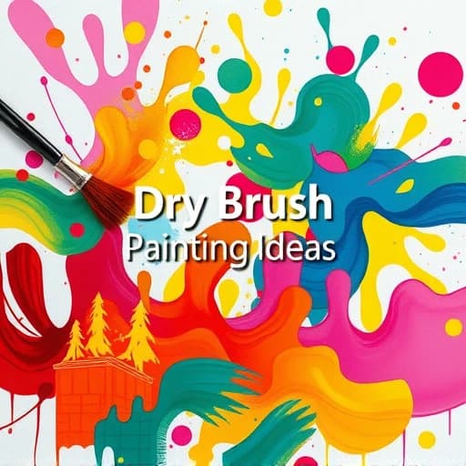 Dry Brush Painting Ideas featured image