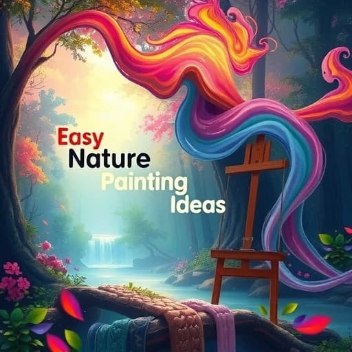 Easy Nature Painting Ideas featured image