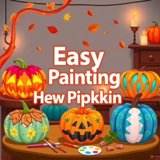 Easy Painting Pumpkin Ideas featured image