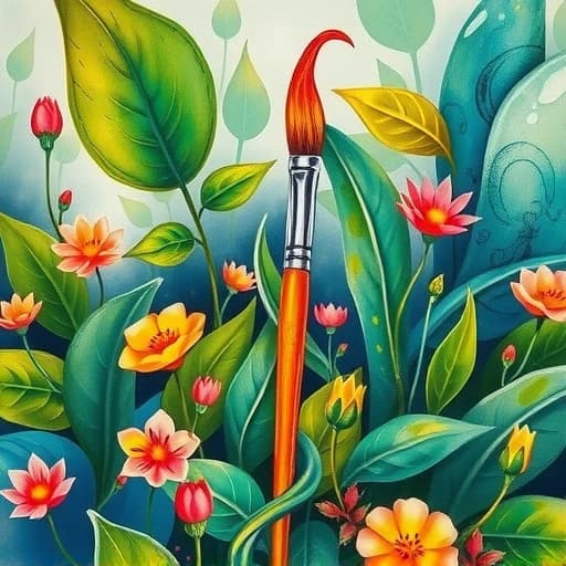 Easy Plant Painting Ideas featured image