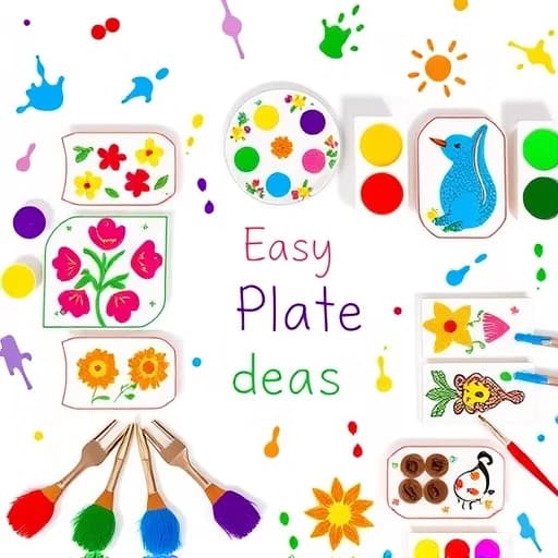 Easy Plate Painting Ideas featured image