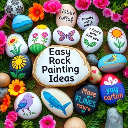 Easy Rock Painting Ideas featured image