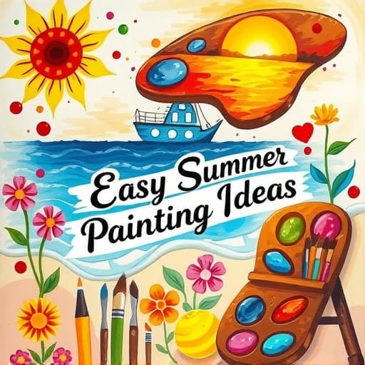 Easy Summer Painting Ideas featured image