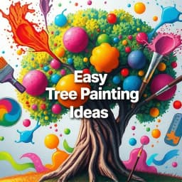  Easy Tree Painting Ideas icon