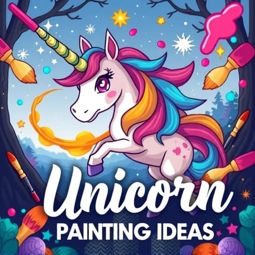 Easy Unicorn Painting Ideas featured image