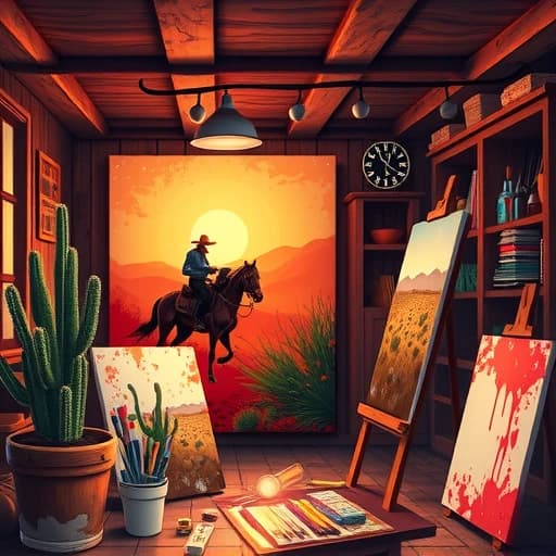Easy Western Painting Ideas featured image