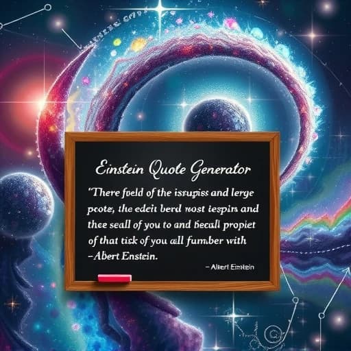  Einstein Quote Generator featured image
