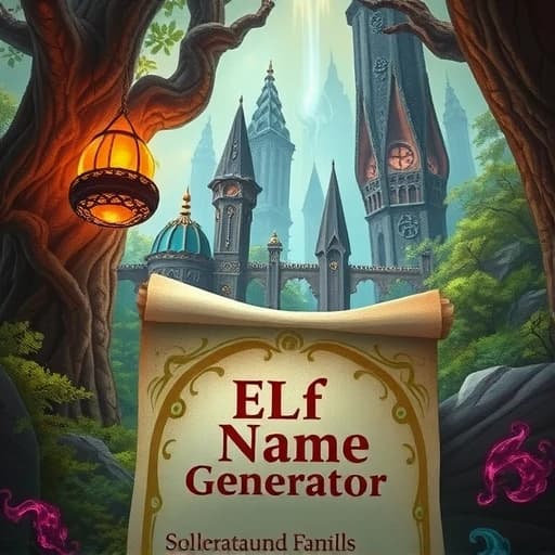 Elf City Name Generator featured image