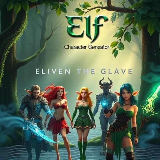  Elf Game Character Generator featured image