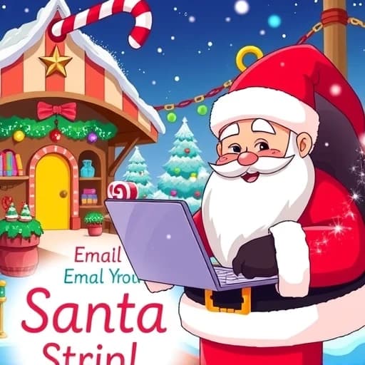 Email from Santa Template featured image