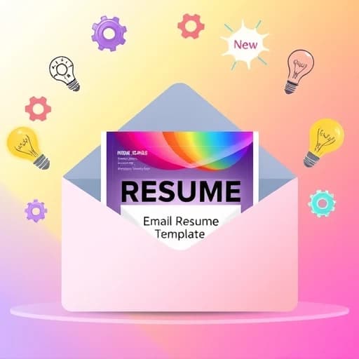 Email Resume Template featured image