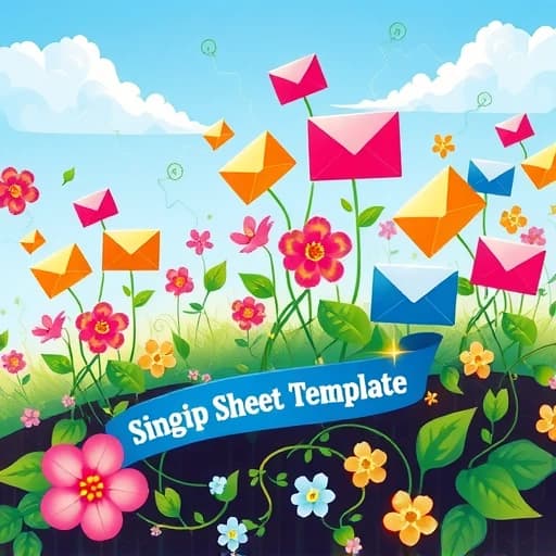  Email Signup Sheet Template featured image