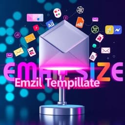  Email Size Template icon