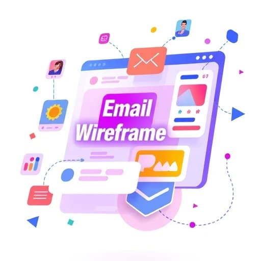 Email Wireframe Template featured image