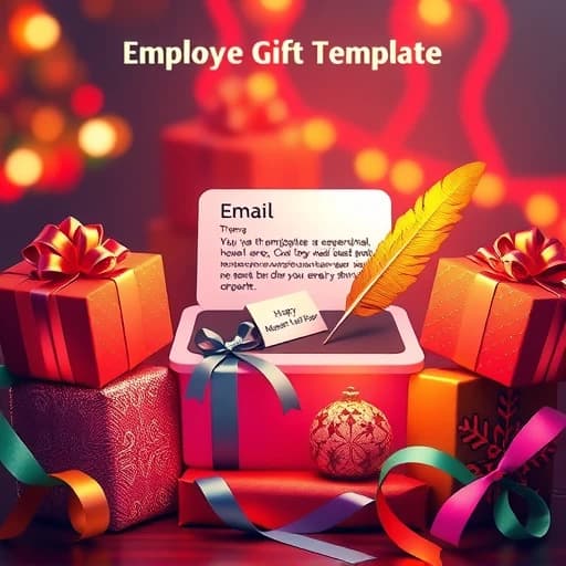 Employee Gift Email Template featured image