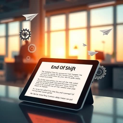End Of Shift Email Template featured image