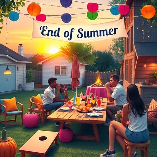 End Of Summer Party Ideas featured image