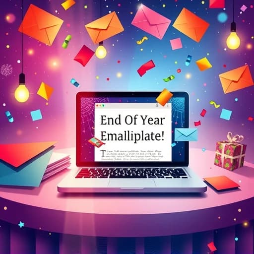 End Of Year Email Template featured image