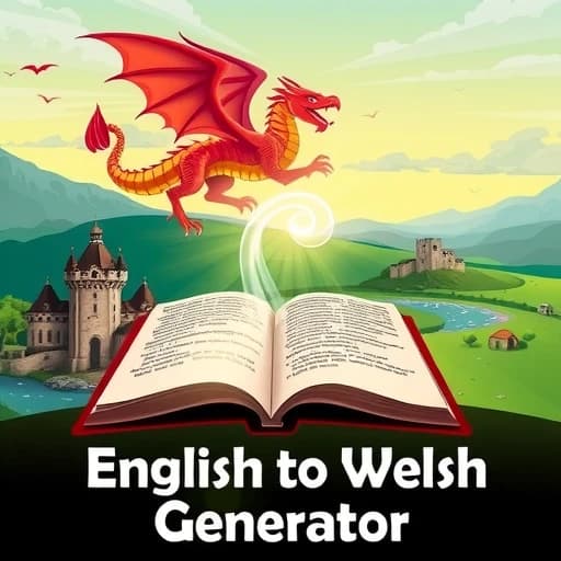 English To Welsh Generator featured image