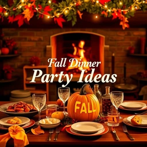 Fall Dinner Party Ideas featured image