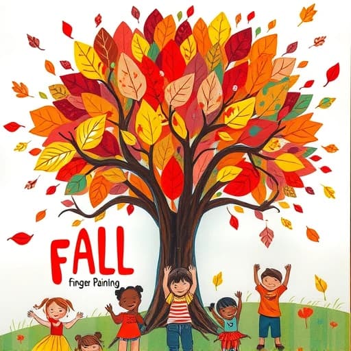 Fall Finger Painting Ideas featured image