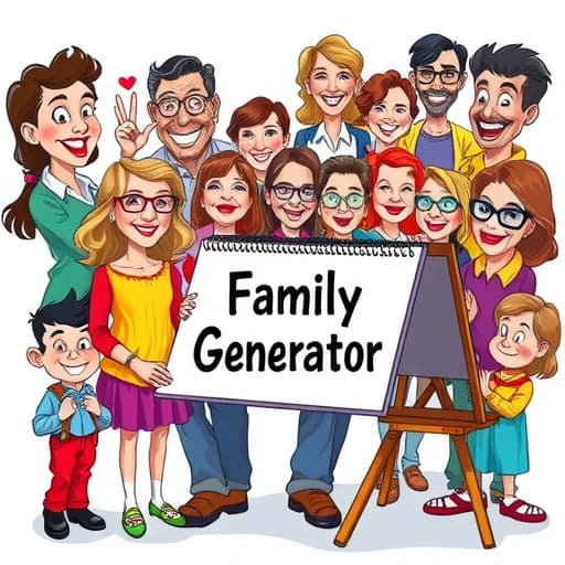 Family Caricature Generator featured image