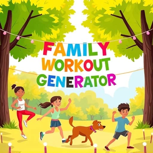  Family Workout Generator featured image