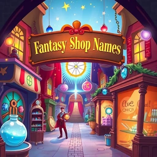  Fantasy Shop Name Generator featured image