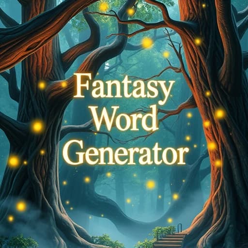 Fantasy Word Generator featured image