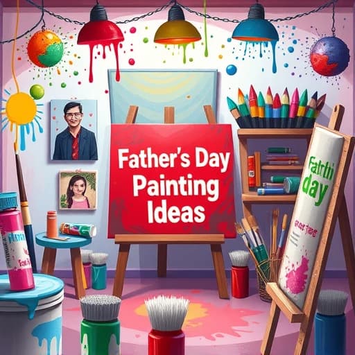 Father%27s Day Painting Ideas featured image