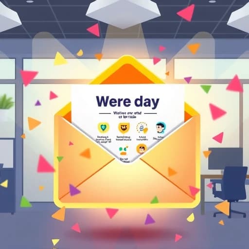 First Day Email Template featured image