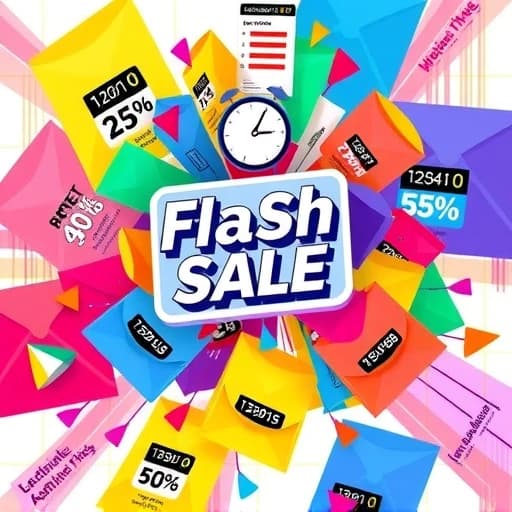 Flash Sale Email Template featured image