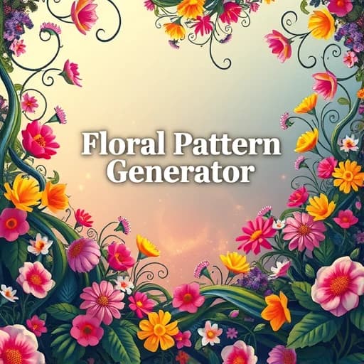 Floral Pattern Generator featured image