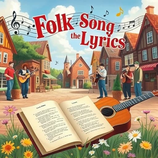 Folk Song Lyrics Generator featured image