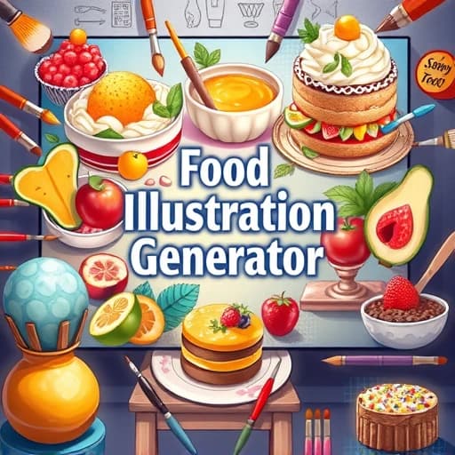 Food Illustration Generator featured image