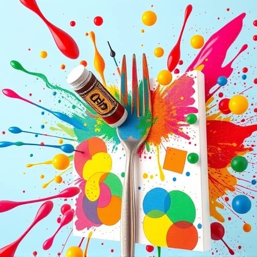 Fork Painting Ideas featured image