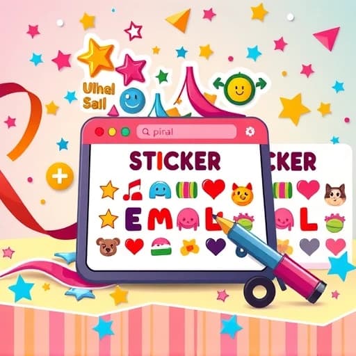 Free Sticker Email Template featured image