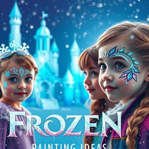 Frozen Face Painting Ideas featured image