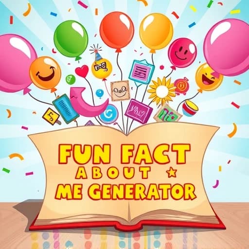  Fun Facts About Me Generator featured image