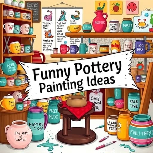Funny Pottery Painting Ideas featured image