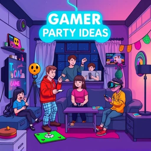 Gamer Party Ideas featured image