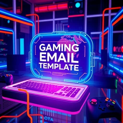 Gaming Email Template featured image