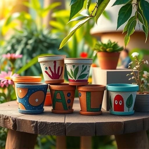 Garden Pot Painting Ideas featured image