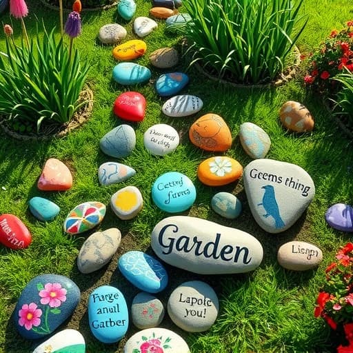 Garden Rock Painting Ideas featured image