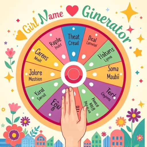 Girl Name Generator Wheel featured image