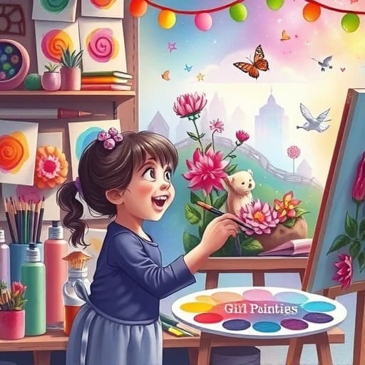 Girl Painting Ideas featured image