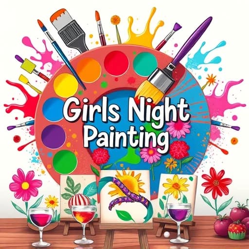 Girls Night Painting Ideas featured image