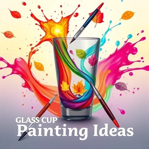 Glass Cup Painting Ideas featured image