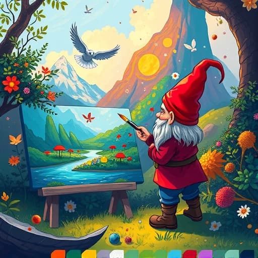 Gnome Canvas Painting Ideas featured image
