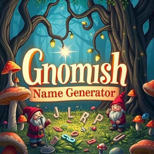 Gnomish Name Generator featured image